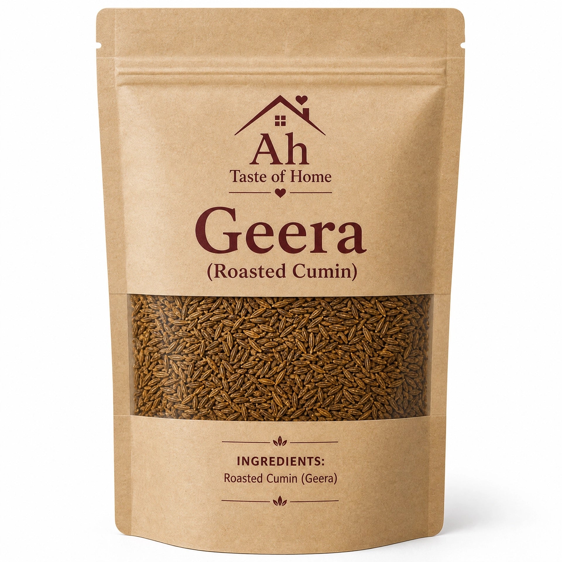AH Taste of Home Dry-Roasted Ground Cumin (Geera) – Premium Caribbean Roasted Cumin Spice (Trinidad)