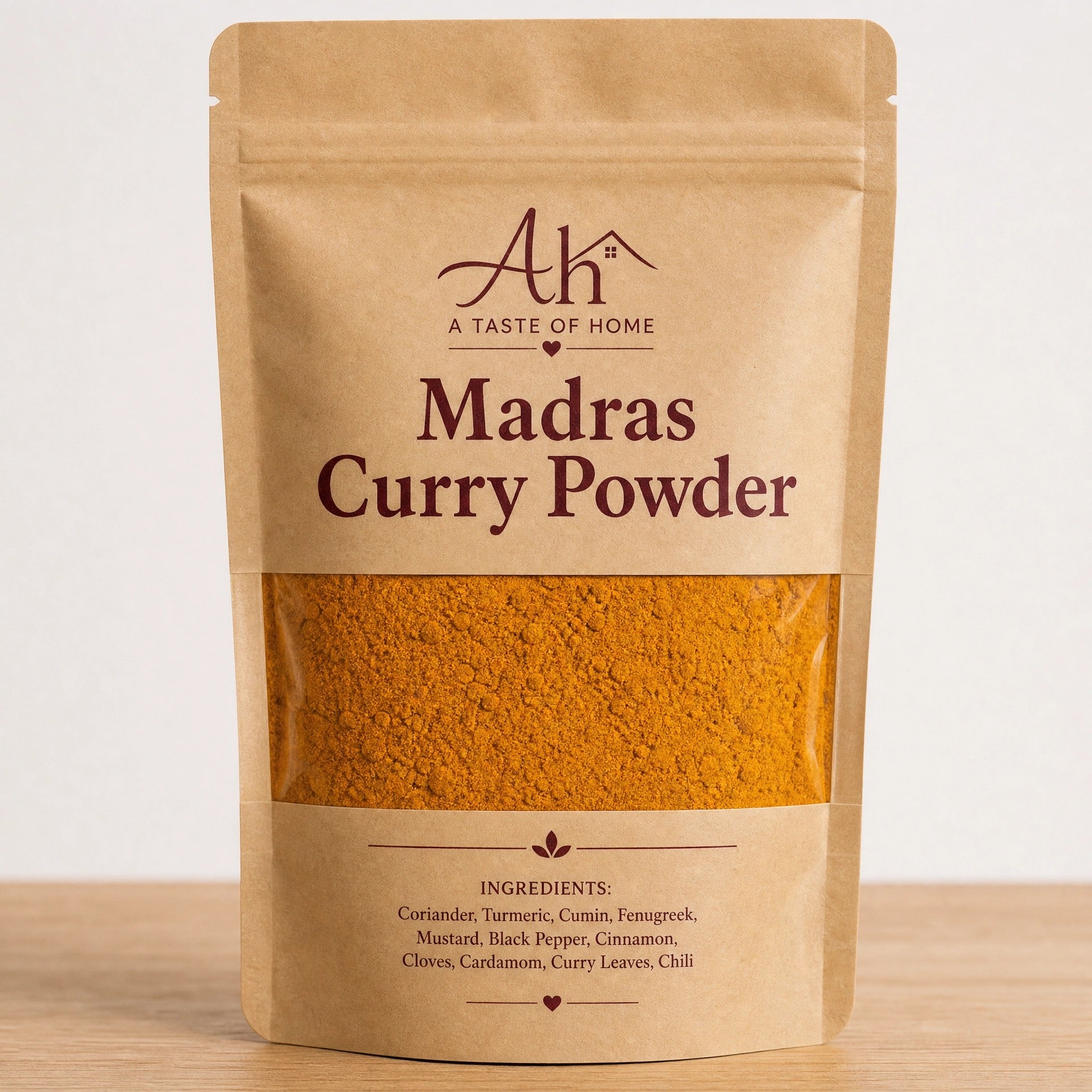 AH Taste of Home Madras Curry Powder – Premium Caribbean-Style Madras Curry Spice Blend