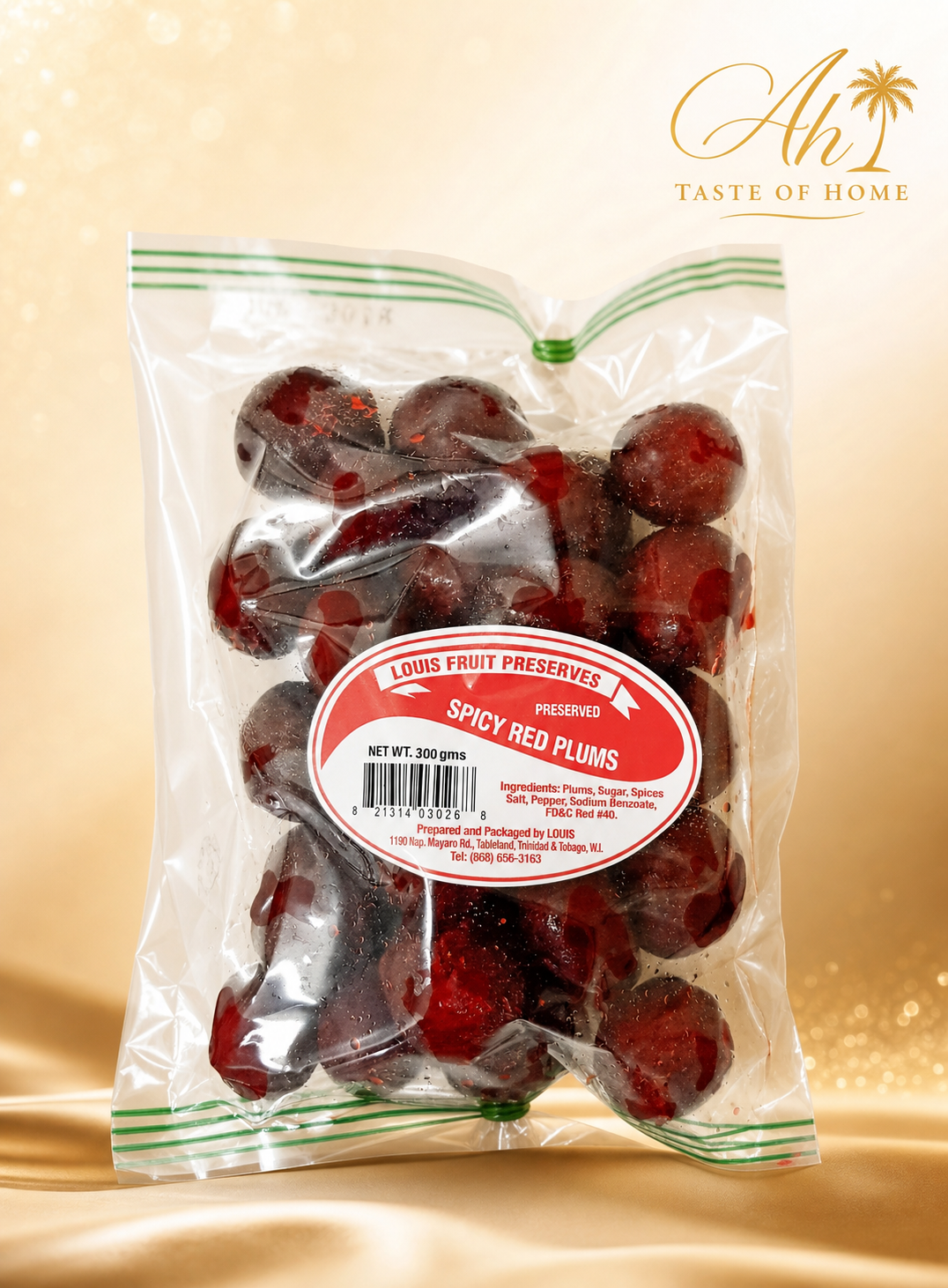 Louis Fruit Preserves - Spicy Red Plums 🇹🇹