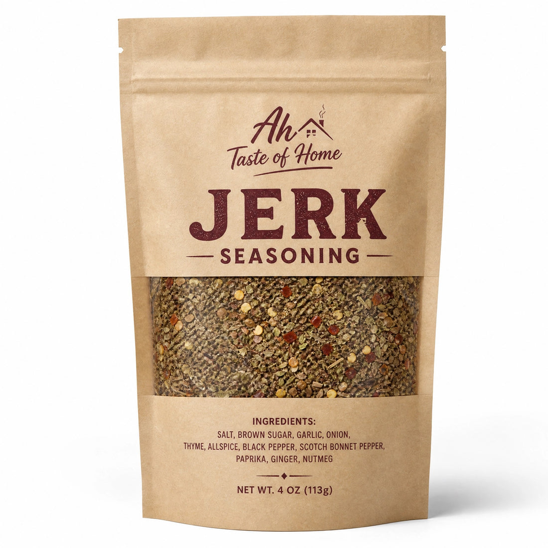 AH Taste of Home Jerk Seasoning – Authentic Trinidad Style Caribbean Spice Blend (Trinidad)