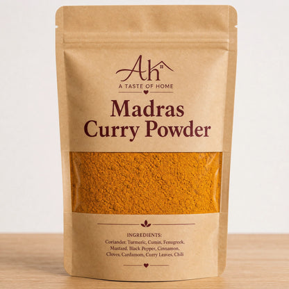 AH Taste of Home Madras Curry Powder – Premium Caribbean-Style Madras Curry Spice Blend