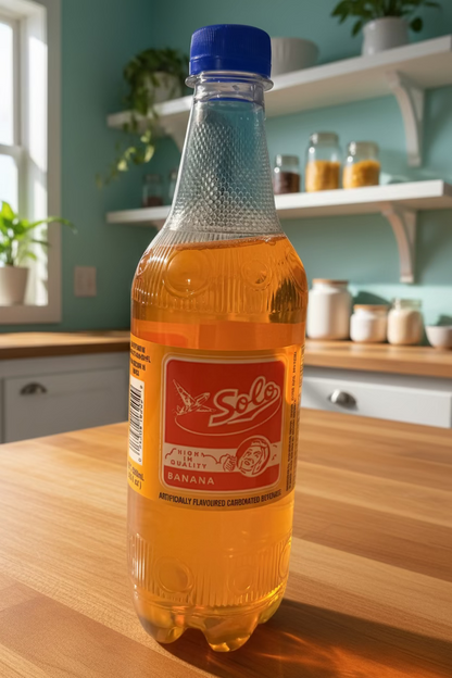 Solo banana soda 
