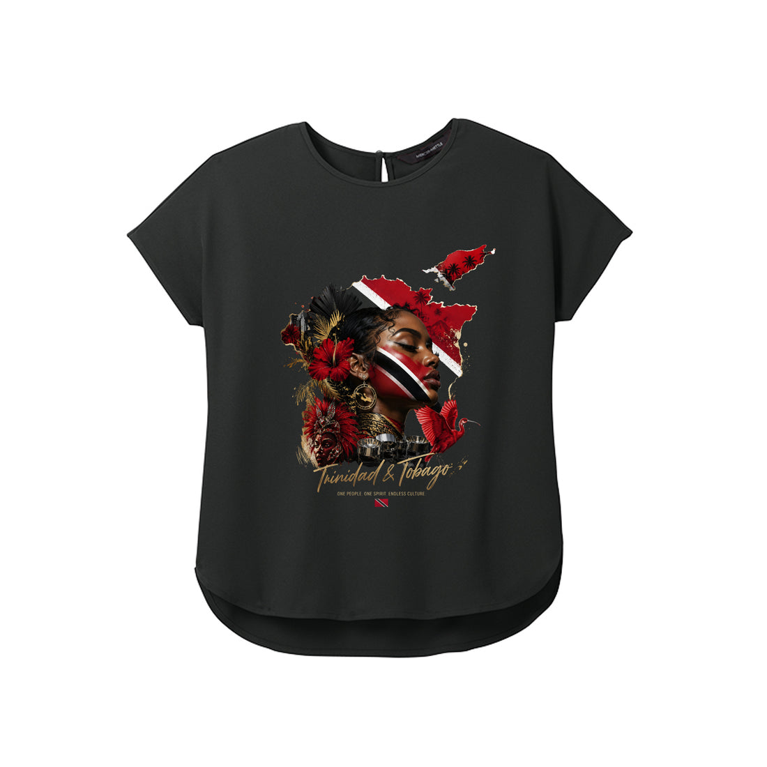 Caribbean Woman Tee Shirt